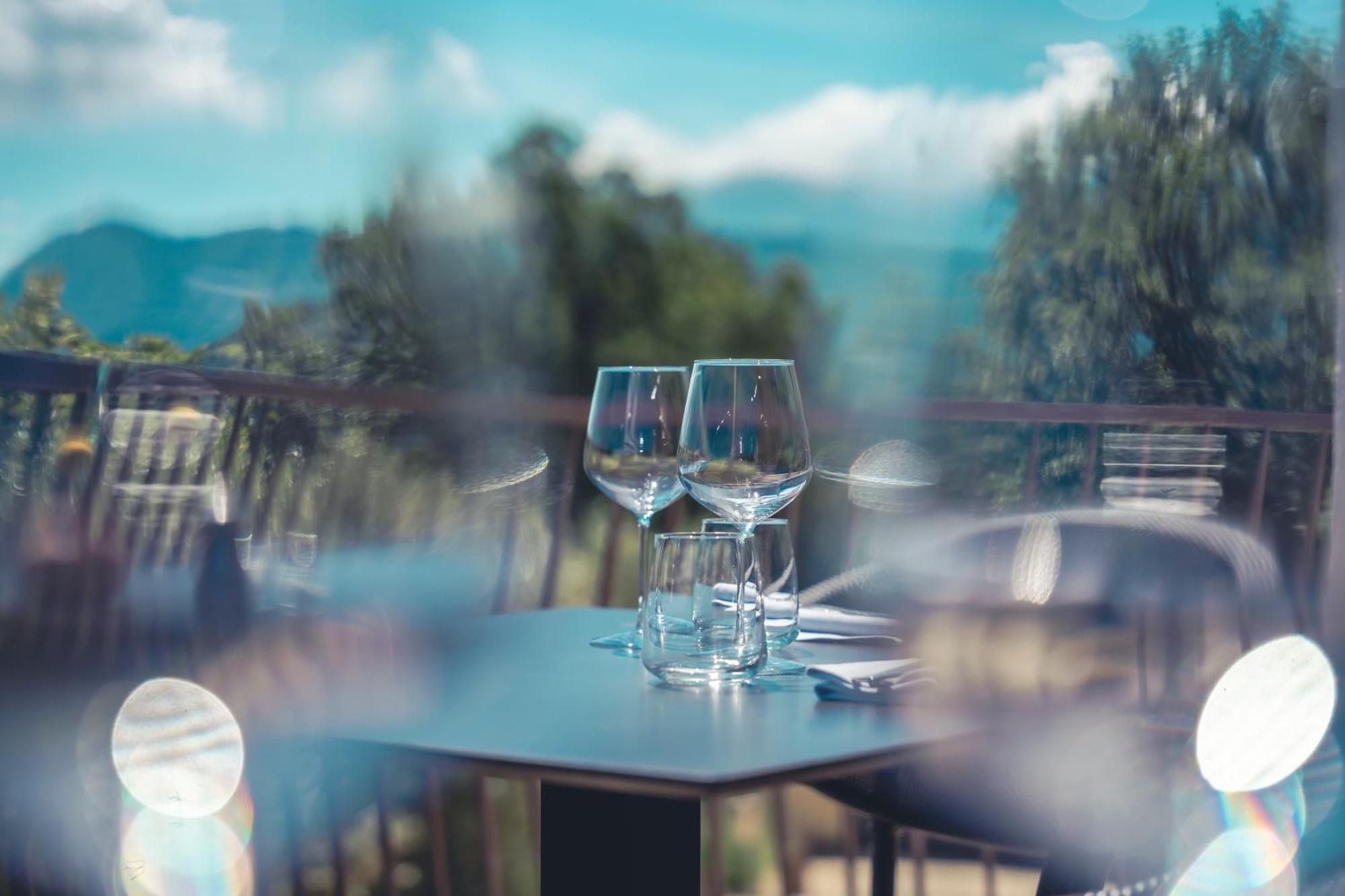 Logis Hotel Restaurant Le Plantevin Propiac Dış mekan fotoğraf