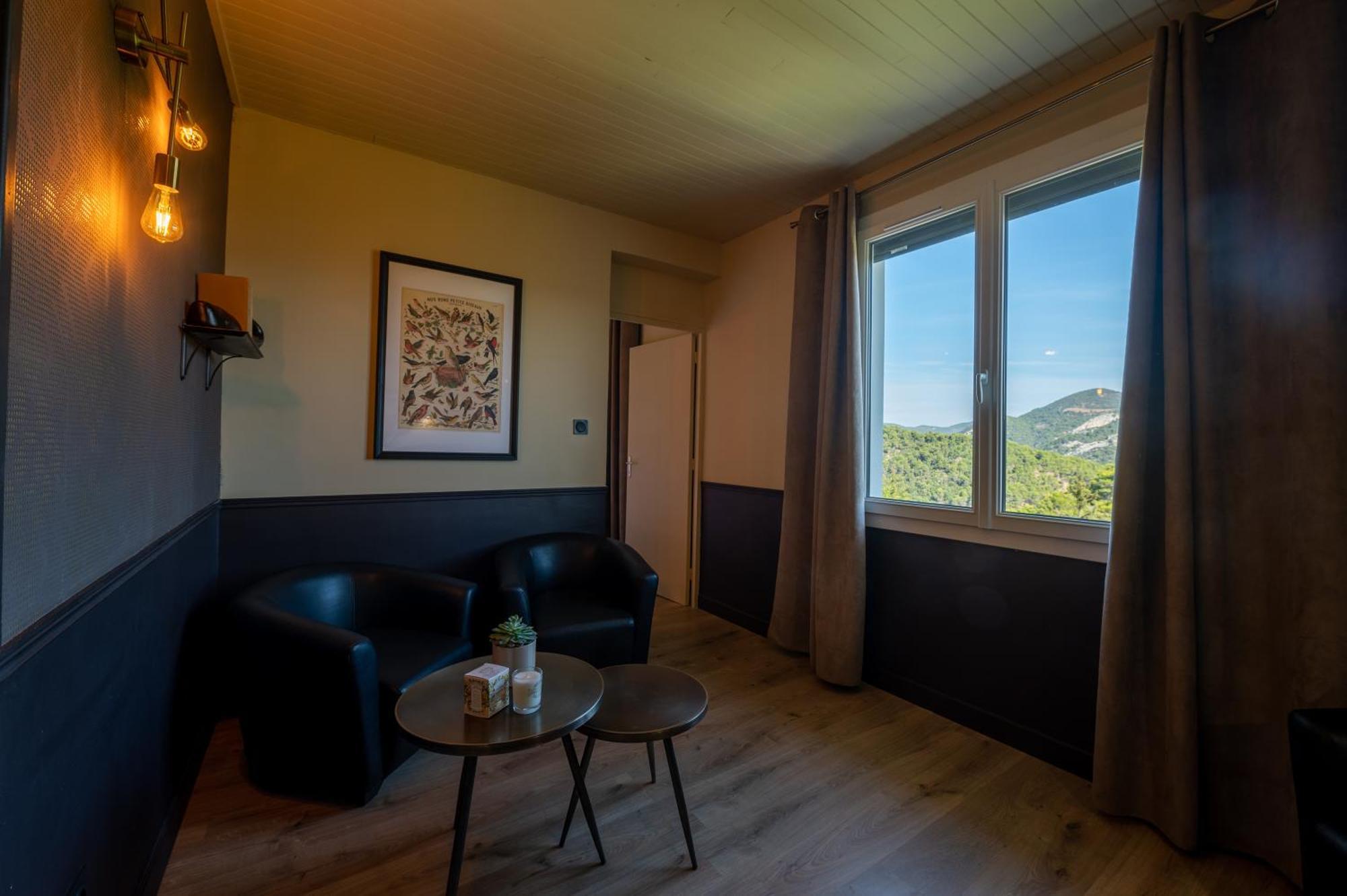 Logis Hotel Restaurant Le Plantevin Propiac Dış mekan fotoğraf
